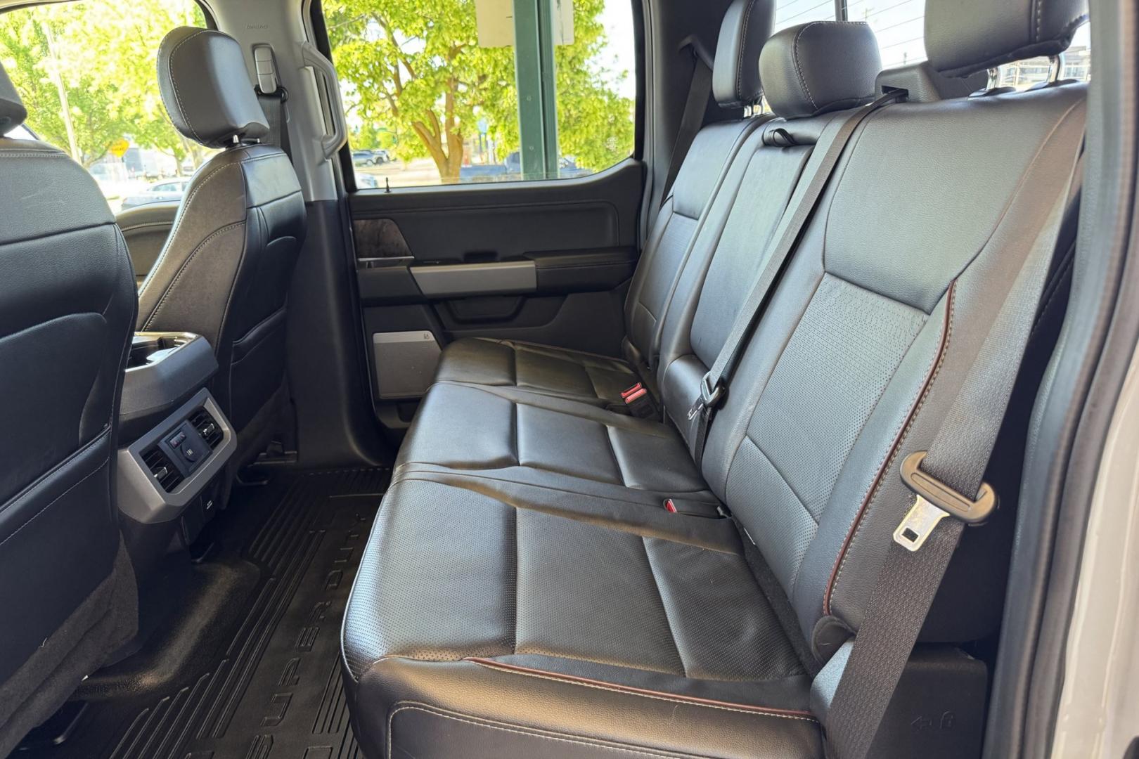 2024 Glacier Gray Metallic /Black Ford F-350 Lariat (1FT8W3BM2RE) with an V8 6.7 Liter HO Powerstroke Turbo Diesel engine, Automatic 10 Speed transmission, located at 2304 W. Main St., Boise, ID, 83702, (208) 342-7777, 43.622105, -116.218658- Photo#13