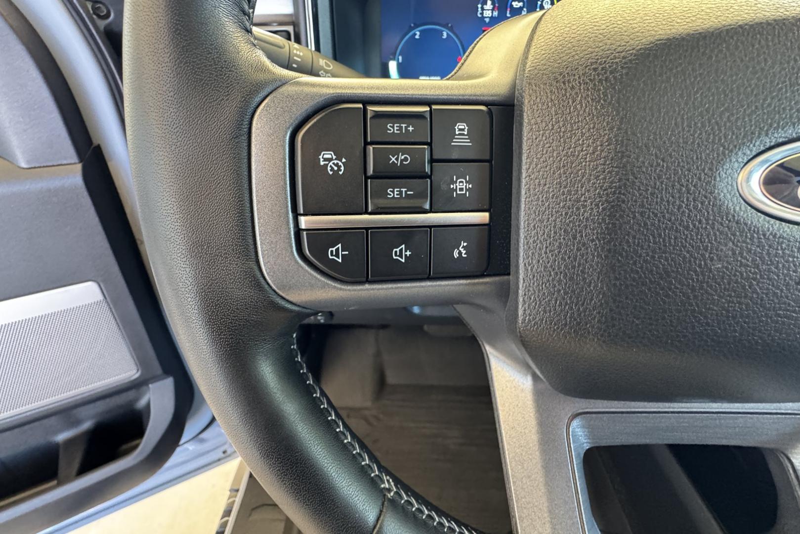 2024 Glacier Gray Metallic /Black Ford F-350 Lariat (1FT8W3BM2RE) with an V8 6.7 Liter HO Powerstroke Turbo Diesel engine, Automatic 10 Speed transmission, located at 2304 W. Main St., Boise, ID, 83702, (208) 342-7777, 43.622105, -116.218658- Photo#22