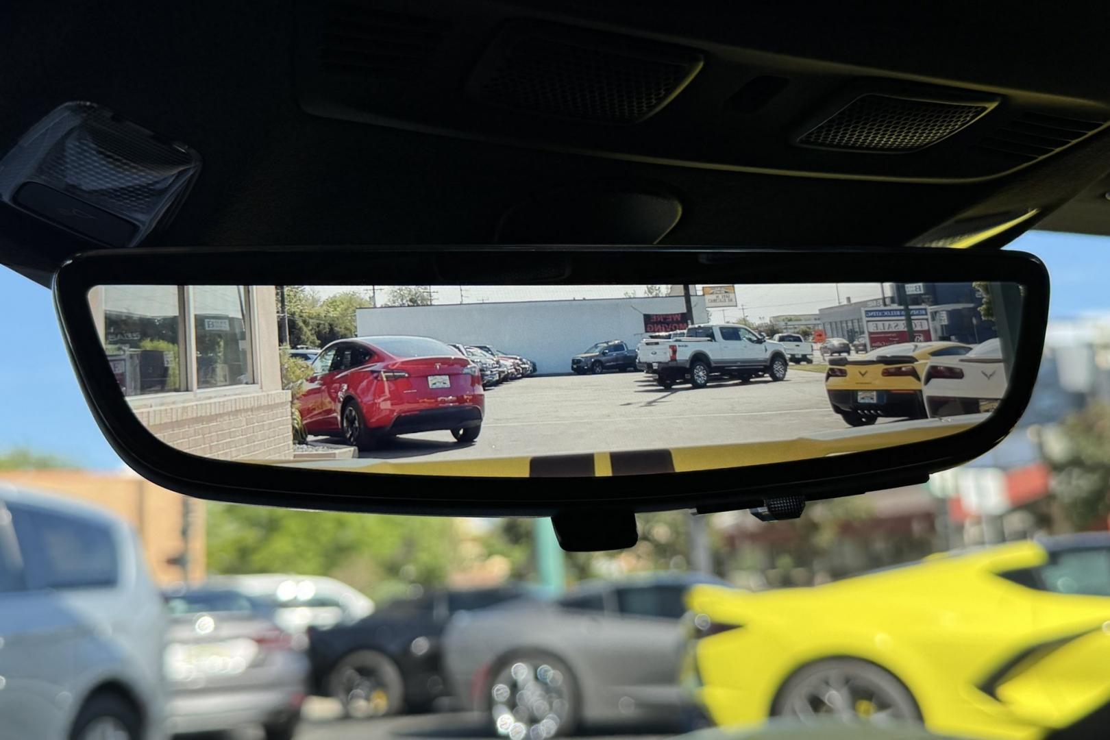 2021 Velocity Yellow /Black Chevrolet Corvette Stingray 3LT Z51 (1G1YC2D4XM5) with an V8 6.2 Liter engine, Automatic 8 Speed transmission, located at 2304 W. Main St., Boise, ID, 83702, (208) 342-7777, 43.622105, -116.218658 - Stunning And Highly Optioned C8 Coupe! - Photo#10