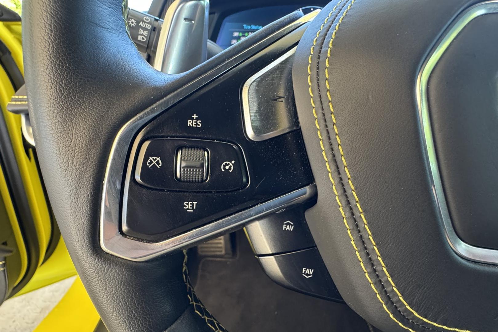 2021 Velocity Yellow /Black Chevrolet Corvette Stingray 3LT Z51 (1G1YC2D4XM5) with an V8 6.2 Liter engine, Automatic 8 Speed transmission, located at 2304 W. Main St., Boise, ID, 83702, (208) 342-7777, 43.622105, -116.218658 - Stunning And Highly Optioned C8 Coupe! - Photo#13