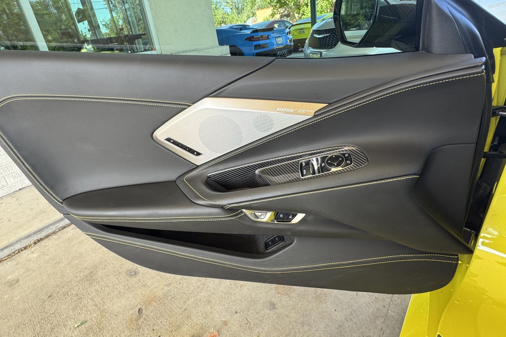 2021 Velocity Yellow /Black Chevrolet Corvette Stingray 3LT Z51 (1G1YC2D4XM5) with an V8 6.2 Liter engine, Automatic 8 Speed transmission, located at 2304 W. Main St., Boise, ID, 83702, (208) 342-7777, 43.622105, -116.218658 - Stunning And Highly Optioned C8 Coupe! - Photo#12