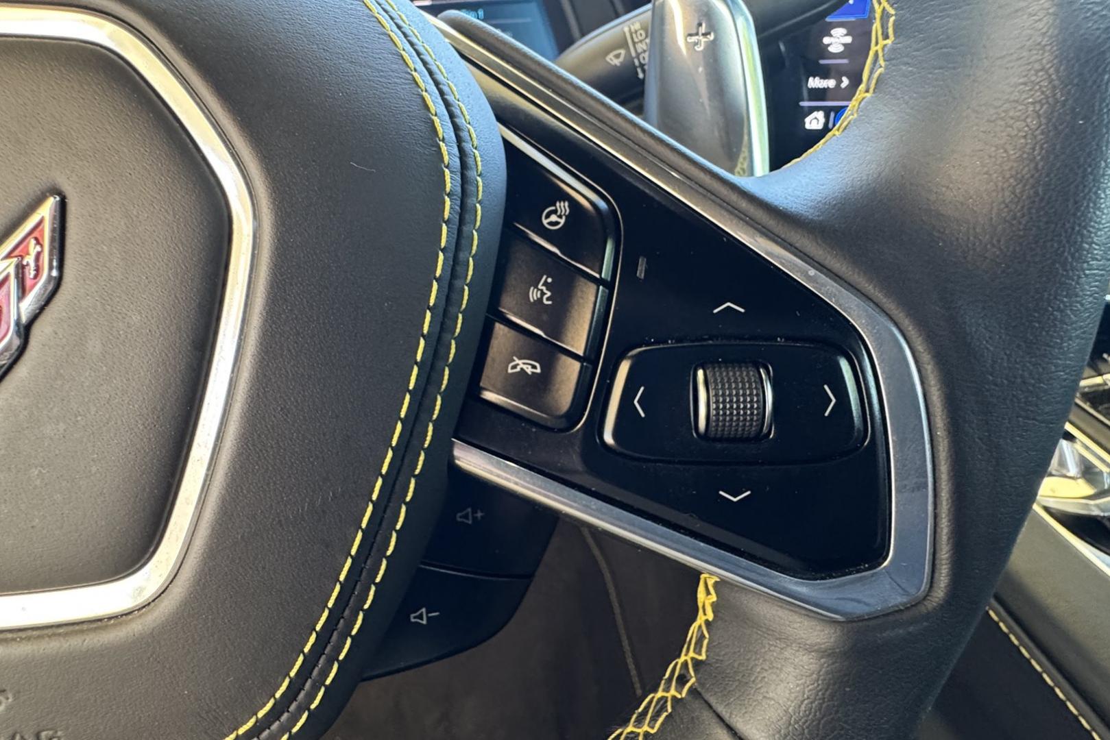 2021 Velocity Yellow /Black Chevrolet Corvette Stingray 3LT Z51 (1G1YC2D4XM5) with an V8 6.2 Liter engine, Automatic 8 Speed transmission, located at 2304 W. Main St., Boise, ID, 83702, (208) 342-7777, 43.622105, -116.218658 - Stunning And Highly Optioned C8 Coupe! - Photo#14