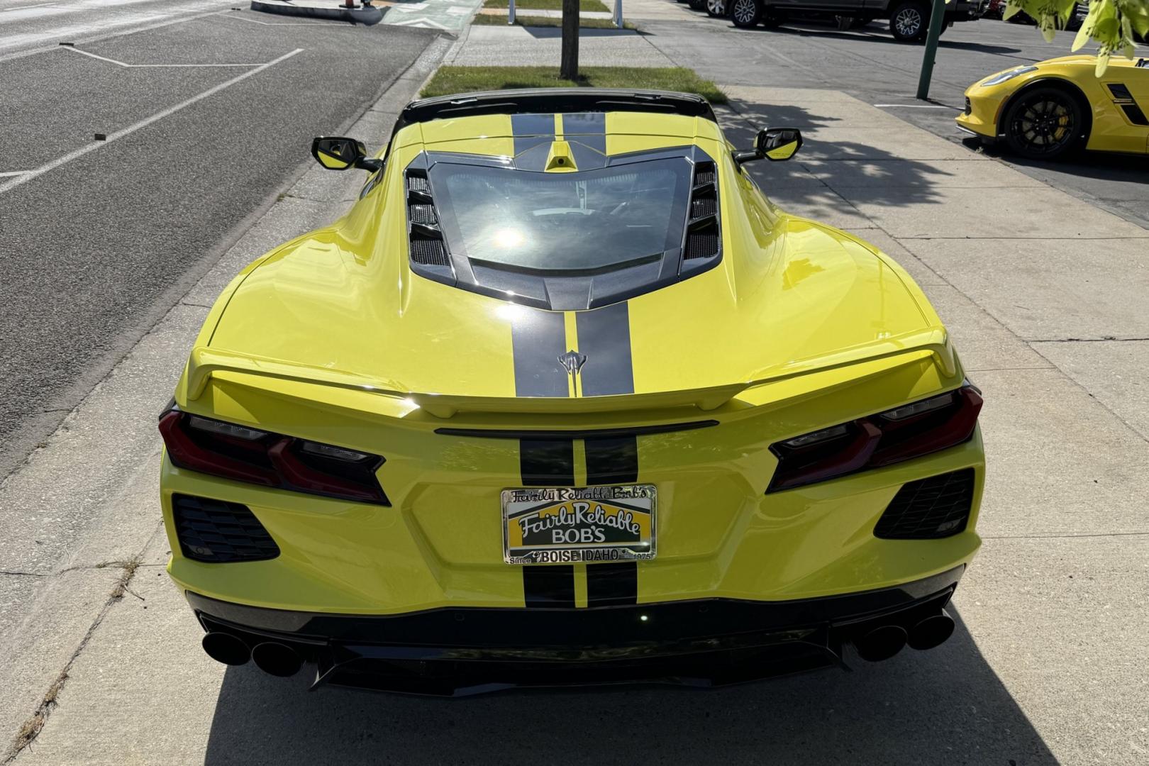 2021 Velocity Yellow /Black Chevrolet Corvette Stingray 3LT Z51 (1G1YC2D4XM5) with an V8 6.2 Liter engine, Automatic 8 Speed transmission, located at 2304 W. Main St., Boise, ID, 83702, (208) 342-7777, 43.622105, -116.218658 - Stunning And Highly Optioned C8 Coupe! - Photo#26