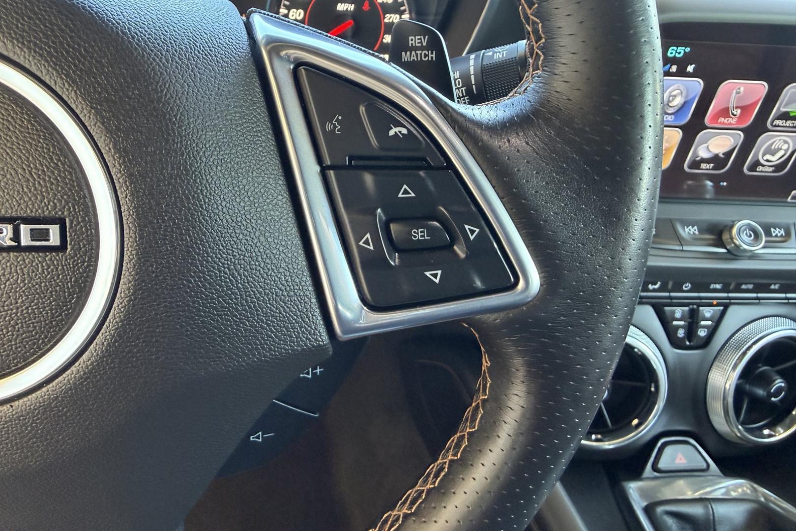 2017 Nightfall Gray Metallic /Kalahari Chevrolet Camaro 2SS (1G1FG1R78H0) with an V8 6.2 Liter engine, 6 Speed transmission, located at 2304 W. Main St., Boise, ID, 83702, (208) 342-7777, 43.622105, -116.218658 - Stunning 6 Speed Manual 2SS Camaro! - Photo#9