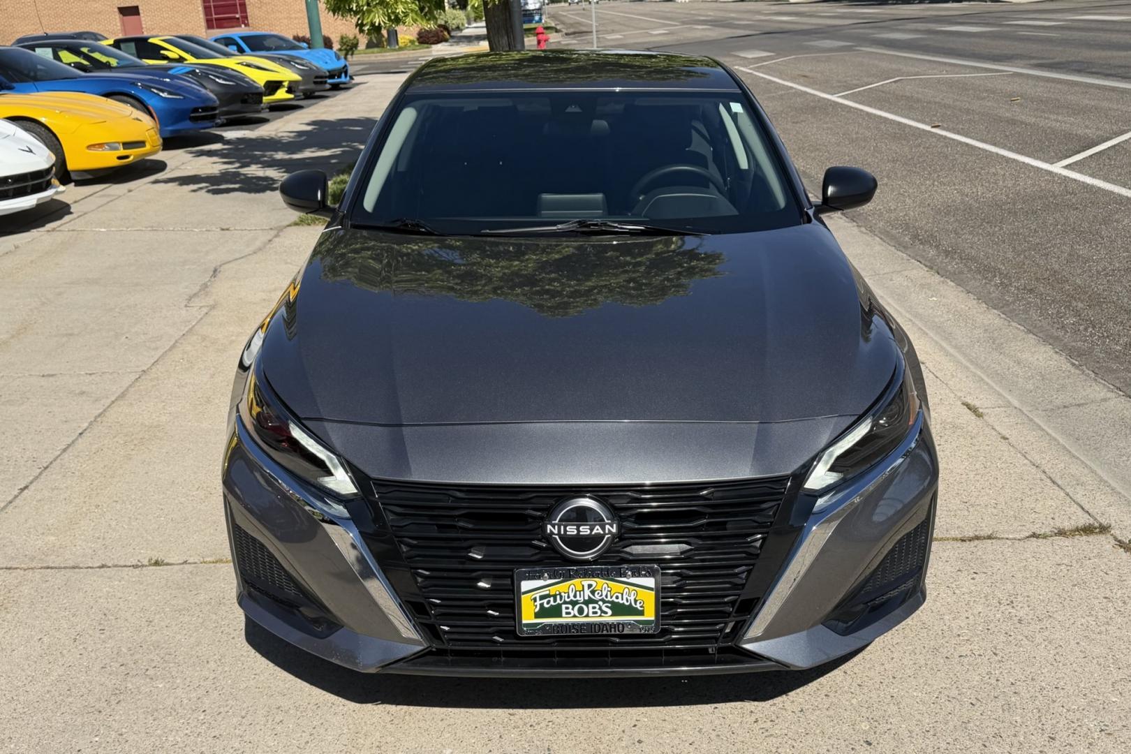 2025 Gray /Black Nissan Altima SV (1N4BL4DV0SN) with an 4 Cyl 2.5 Liter engine, Automatic transmission, located at 2304 W. Main St., Boise, ID, 83702, (208) 342-7777, 43.622105, -116.218658 - Remaining Factory Warranty! Loaded With Safety Features! - Photo#3