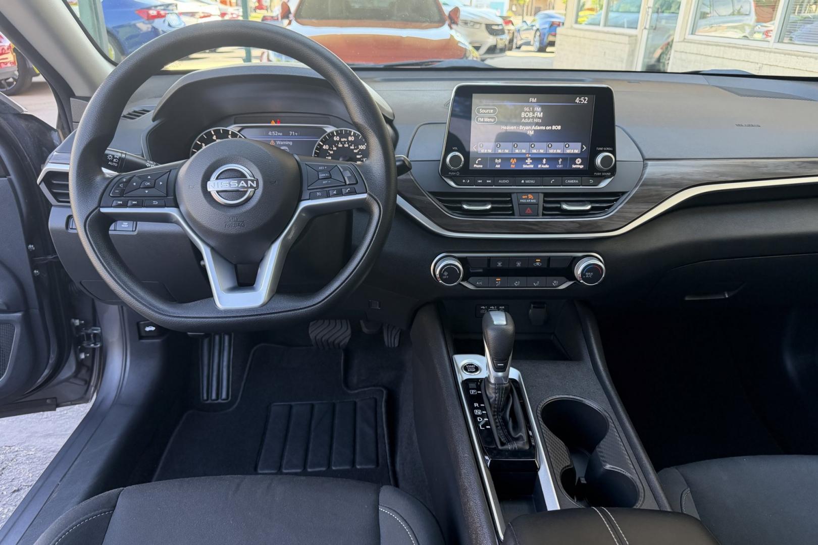 2025 Gray /Black Nissan Altima SV (1N4BL4DV0SN) with an 4 Cyl 2.5 Liter engine, Automatic transmission, located at 2304 W. Main St., Boise, ID, 83702, (208) 342-7777, 43.622105, -116.218658 - Remaining Factory Warranty! Loaded With Safety Features! - Photo#8