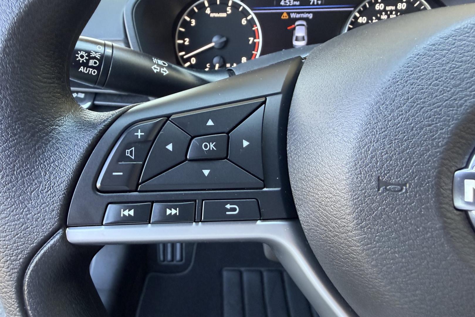 2025 Gray /Black Nissan Altima SV (1N4BL4DV0SN) with an 4 Cyl 2.5 Liter engine, Automatic transmission, located at 2304 W. Main St., Boise, ID, 83702, (208) 342-7777, 43.622105, -116.218658 - Remaining Factory Warranty! Loaded With Safety Features! - Photo#9