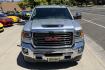 2018 Silver /Black GMC Sierra SLT Z71 (1GT12TEY5JF) with an V8 6.6 Liter Duramax Turbo Diesel engine, Allison Automatic 6 Speed transmission, located at 2304 W. Main St., Boise, ID, 83702, (208) 342-7777, 43.622105, -116.218658 - Photo#4