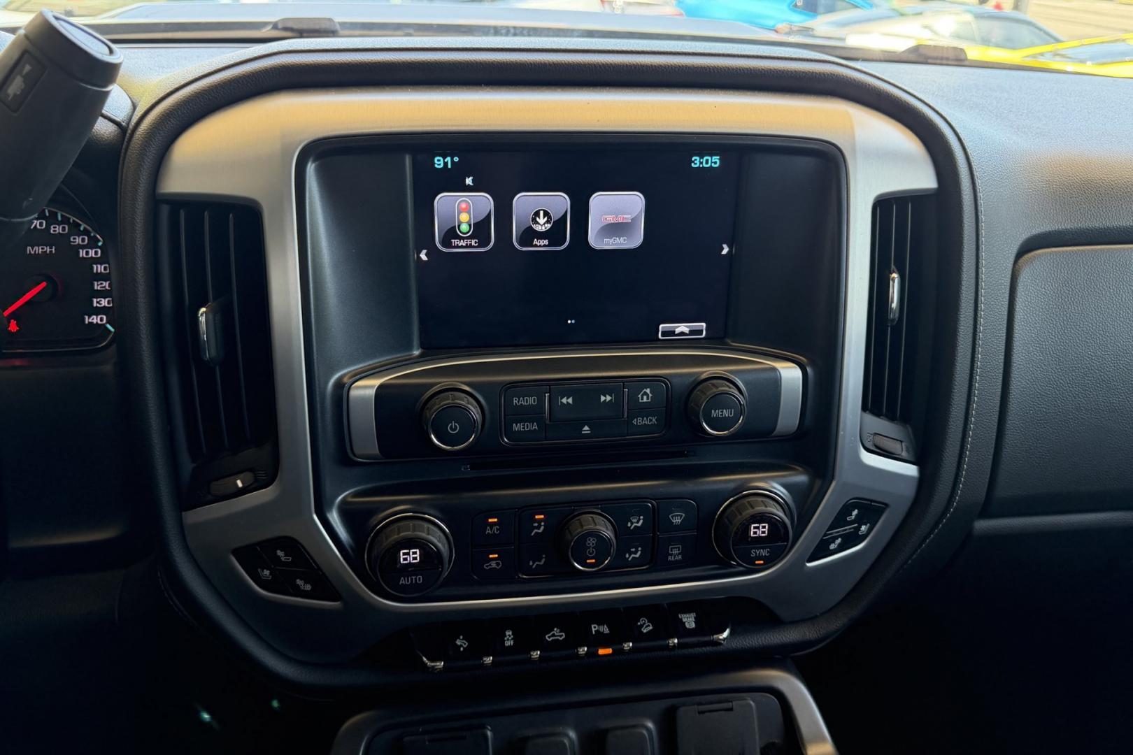 2018 Silver /Black GMC Sierra SLT Z71 (1GT12TEY5JF) with an V8 6.6 Liter Duramax Turbo Diesel engine, Allison Automatic 6 Speed transmission, located at 2304 W. Main St., Boise, ID, 83702, (208) 342-7777, 43.622105, -116.218658 - Photo#6