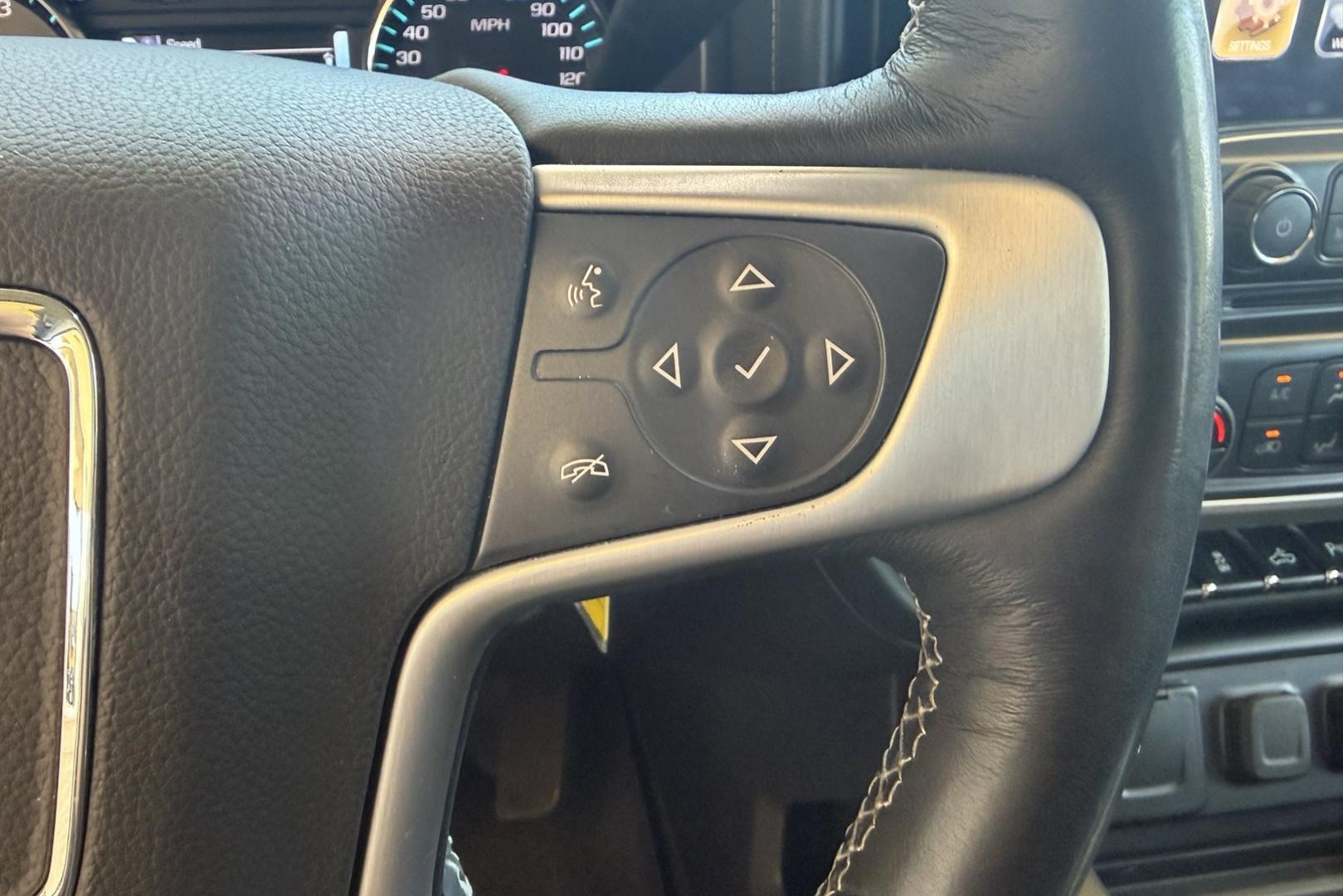 2018 Silver /Black GMC Sierra SLT Z71 (1GT12TEY5JF) with an V8 6.6 Liter Duramax Turbo Diesel engine, Allison Automatic 6 Speed transmission, located at 2304 W. Main St., Boise, ID, 83702, (208) 342-7777, 43.622105, -116.218658 - Photo#11