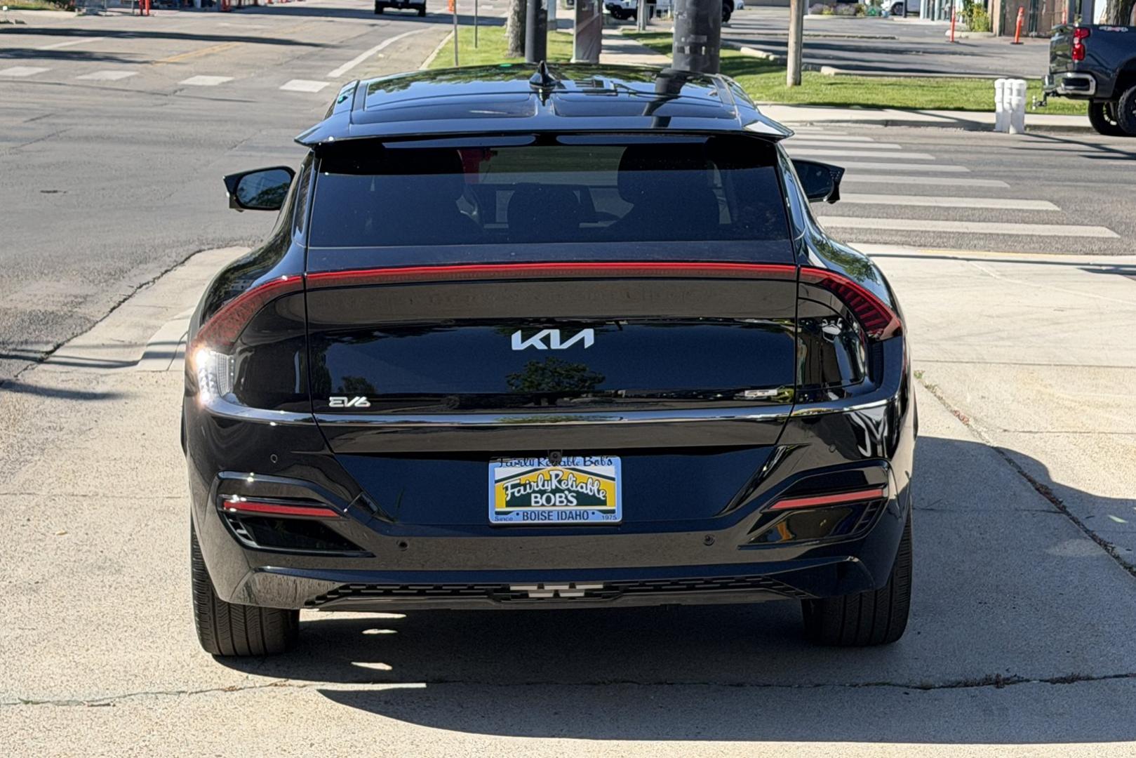 2024 Black /Black Kia EV6 GT-Line (KNDC4DLCXR5) with an 77 kWH engine, Automatic transmission, located at 2304 W. Main St., Boise, ID, 83702, (208) 342-7777, 43.622105, -116.218658 - Great Range! Great Acceleration! A Blast To Drive Too!- Photo#1