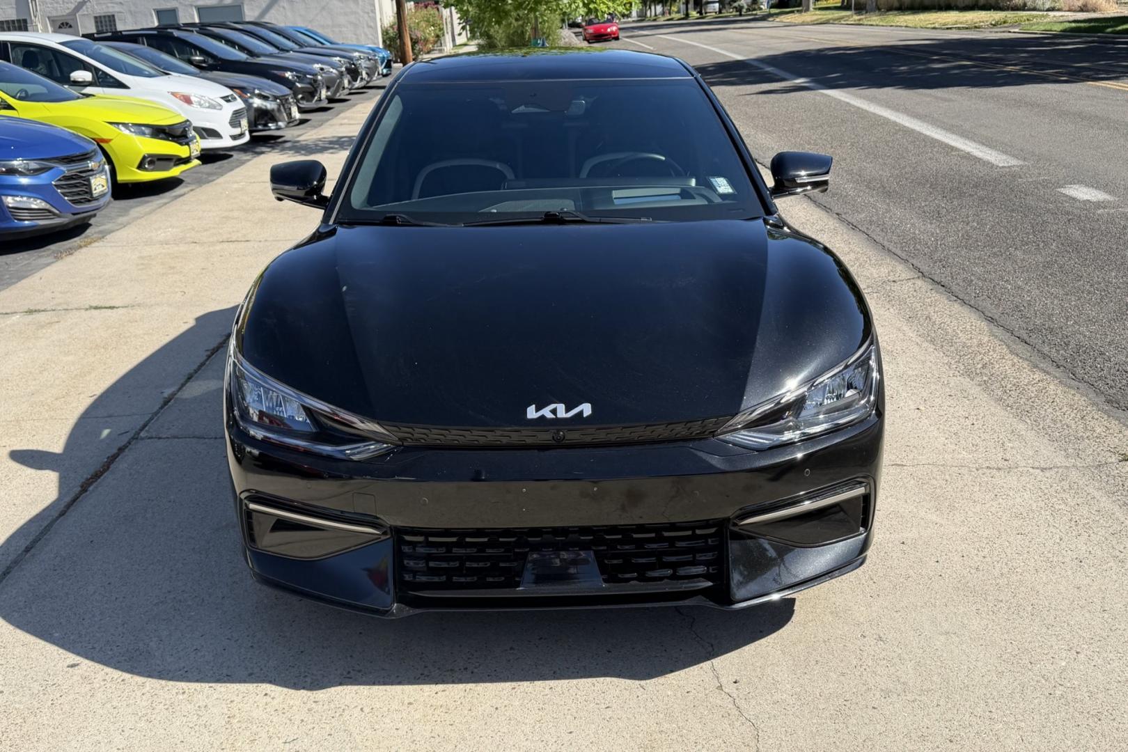 2024 Black /Black Kia EV6 GT-Line (KNDC4DLCXR5) with an 77 kWH engine, Automatic transmission, located at 2304 W. Main St., Boise, ID, 83702, (208) 342-7777, 43.622105, -116.218658 - Great Range! Great Acceleration! A Blast To Drive Too!- Photo#3