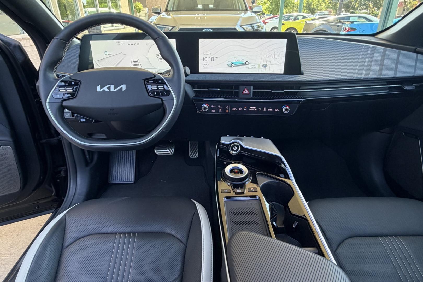 2024 Black /Black Kia EV6 GT-Line (KNDC4DLCXR5) with an 77 kWH engine, Automatic transmission, located at 2304 W. Main St., Boise, ID, 83702, (208) 342-7777, 43.622105, -116.218658 - Great Range! Great Acceleration! A Blast To Drive Too!- Photo#11