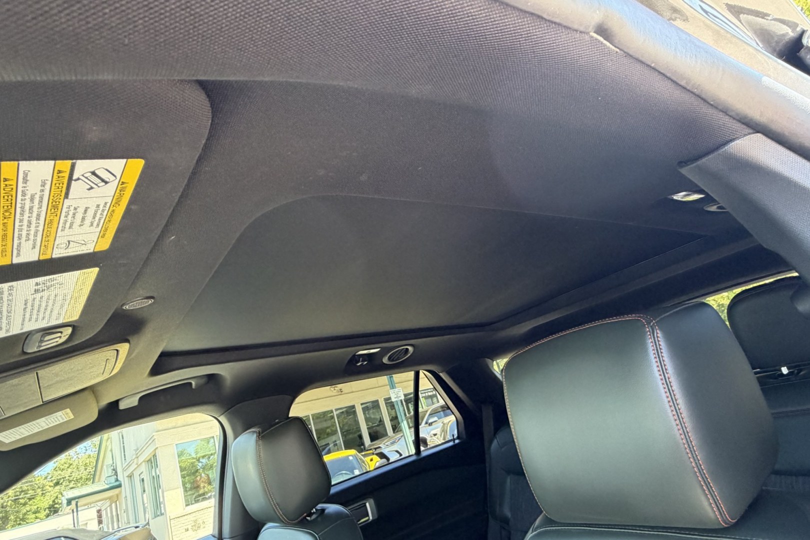 2022 Carbonized Gray Metallic /Deep Cypress Ford Explorer Timberline (1FMSK8JH4NG) with an 4 Cyl 2.3 Liter Turbo engine, Automatic 10 Speed transmission, located at 2304 W. Main St., Boise, ID, 83702, (208) 342-7777, 43.622105, -116.218658 - New Tires! Seats 6! Nicely Optioned With Safety And Performance! - Photo#5