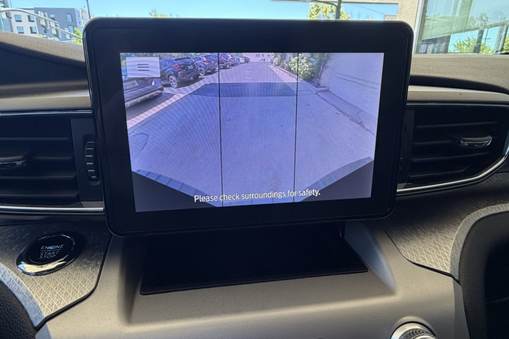 2022 Carbonized Gray Metallic /Deep Cypress Ford Explorer Timberline (1FMSK8JH4NG) with an 4 Cyl 2.3 Liter Turbo engine, Automatic 10 Speed transmission, located at 2304 W. Main St., Boise, ID, 83702, (208) 342-7777, 43.622105, -116.218658 - New Tires! Seats 6! Nicely Optioned With Safety And Performance! - Photo#8