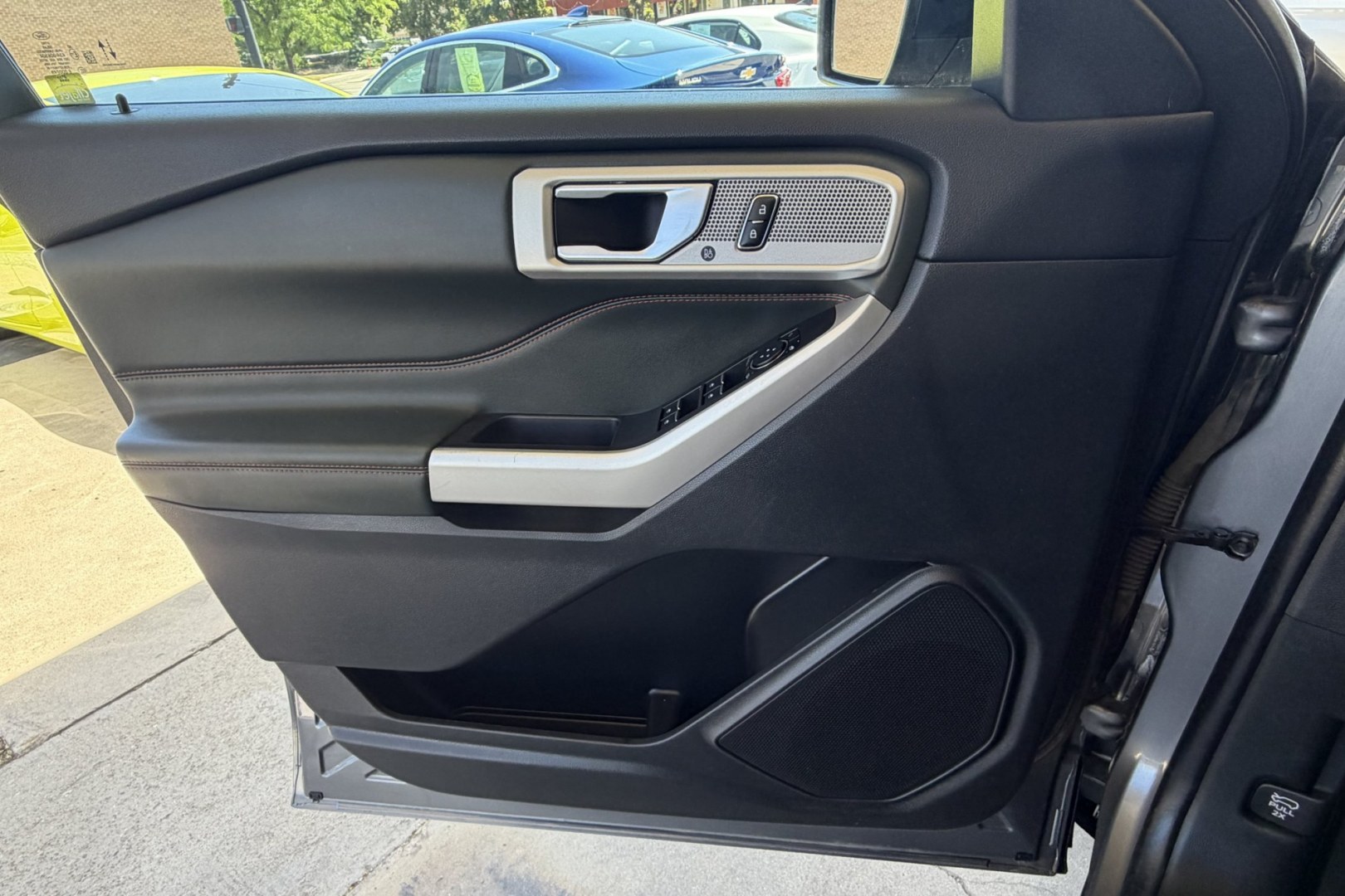 2022 Carbonized Gray Metallic /Deep Cypress Ford Explorer Timberline (1FMSK8JH4NG) with an 4 Cyl 2.3 Liter Turbo engine, Automatic 10 Speed transmission, located at 2304 W. Main St., Boise, ID, 83702, (208) 342-7777, 43.622105, -116.218658 - New Tires! Seats 6! Nicely Optioned With Safety And Performance! - Photo#12