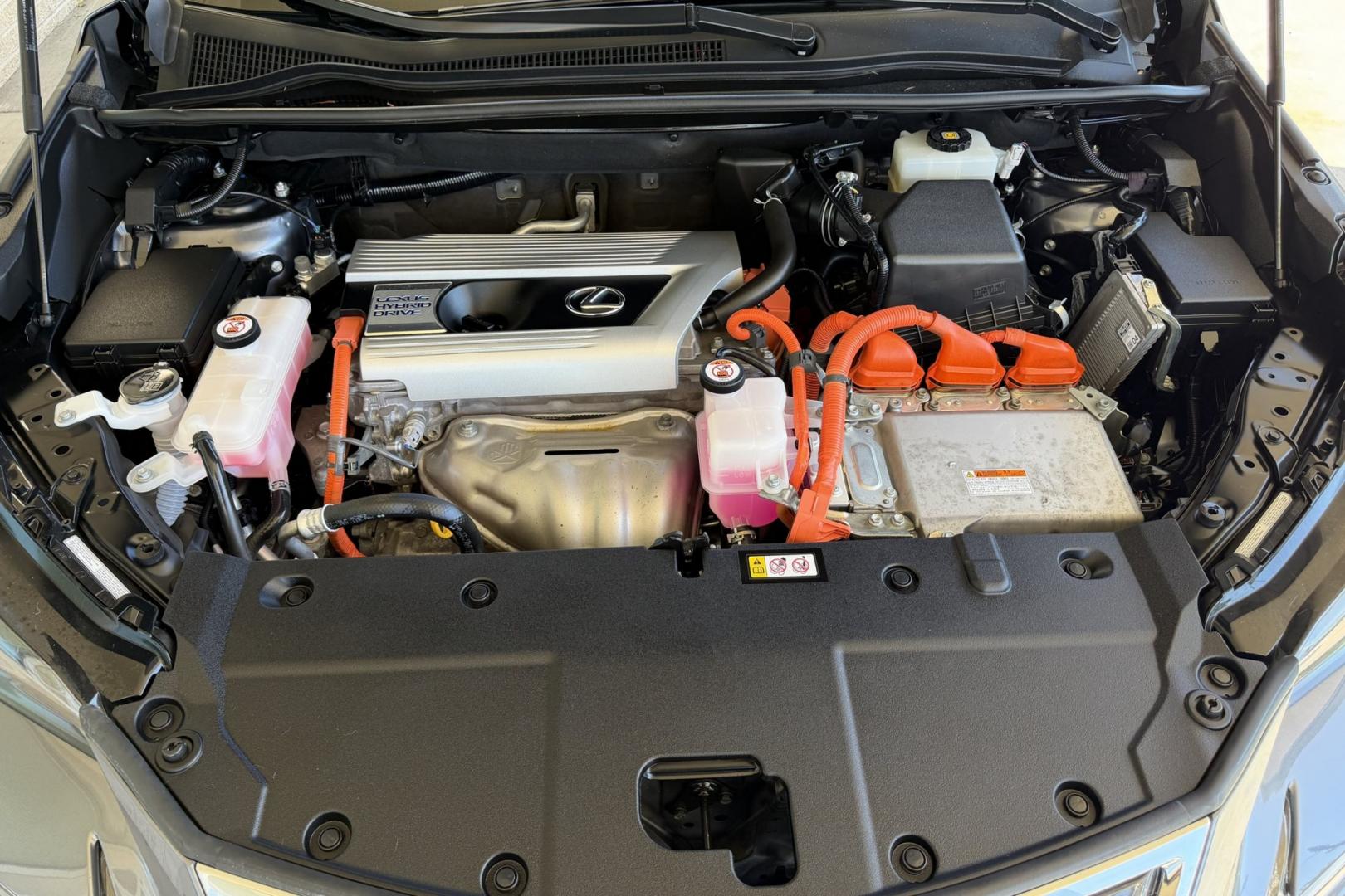 2020 Nebula Gray Pearl /Black Lexus NX 300h 300h (JTJGJRDZ4L2) with an 4 Cyl 2.5 Liter Hybrid engine, Automatic transmission, located at 2304 W. Main St., Boise, ID, 83702, (208) 342-7777, 43.622105, -116.218658 - Hard To Find, Low Mileage Hybrid! New Tires Too! - Photo#18
