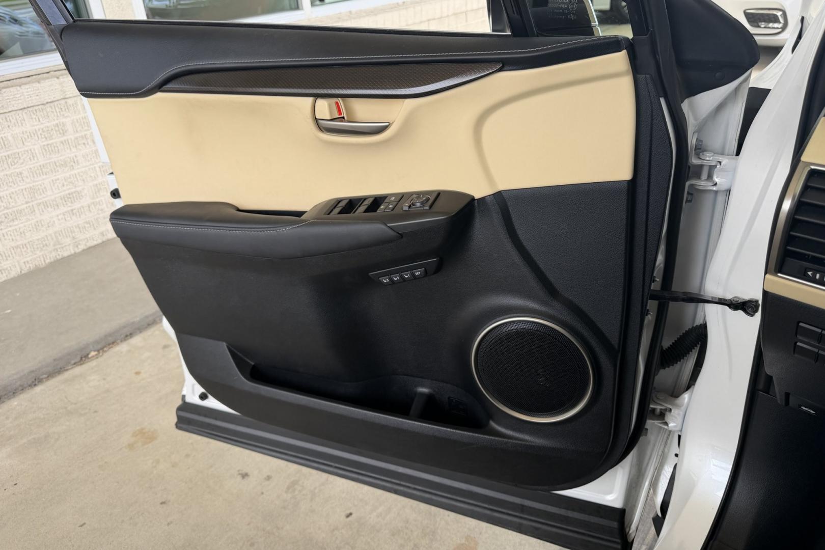 2016 Eminent White Pearl /Macadamia Lexus NX 200t 200t (JTJBARBZ7G2) with an 4 Cyl 2.0 Liter Turbo engine, Automatic 6 Speed transmission, located at 2304 W. Main St., Boise, ID, 83702, (208) 342-7777, 43.622105, -116.218658 - Hard To Find! Great To Own! Very Clean Lexus! - Photo#9