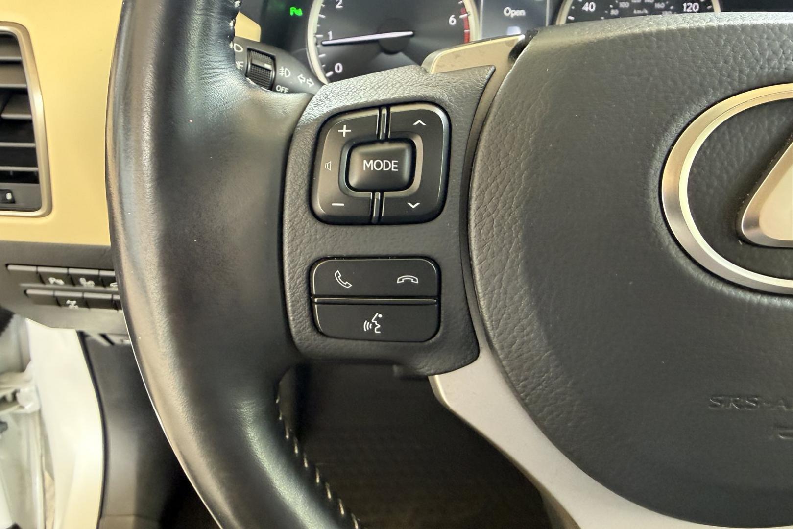 2016 Eminent White Pearl /Macadamia Lexus NX 200t 200t (JTJBARBZ7G2) with an 4 Cyl 2.0 Liter Turbo engine, Automatic 6 Speed transmission, located at 2304 W. Main St., Boise, ID, 83702, (208) 342-7777, 43.622105, -116.218658 - Hard To Find! Great To Own! Very Clean Lexus! - Photo#10