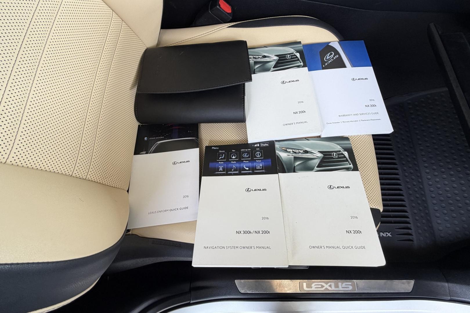 2016 Eminent White Pearl /Macadamia Lexus NX 200t 200t (JTJBARBZ7G2) with an 4 Cyl 2.0 Liter Turbo engine, Automatic 6 Speed transmission, located at 2304 W. Main St., Boise, ID, 83702, (208) 342-7777, 43.622105, -116.218658 - Hard To Find! Great To Own! Very Clean Lexus! - Photo#20