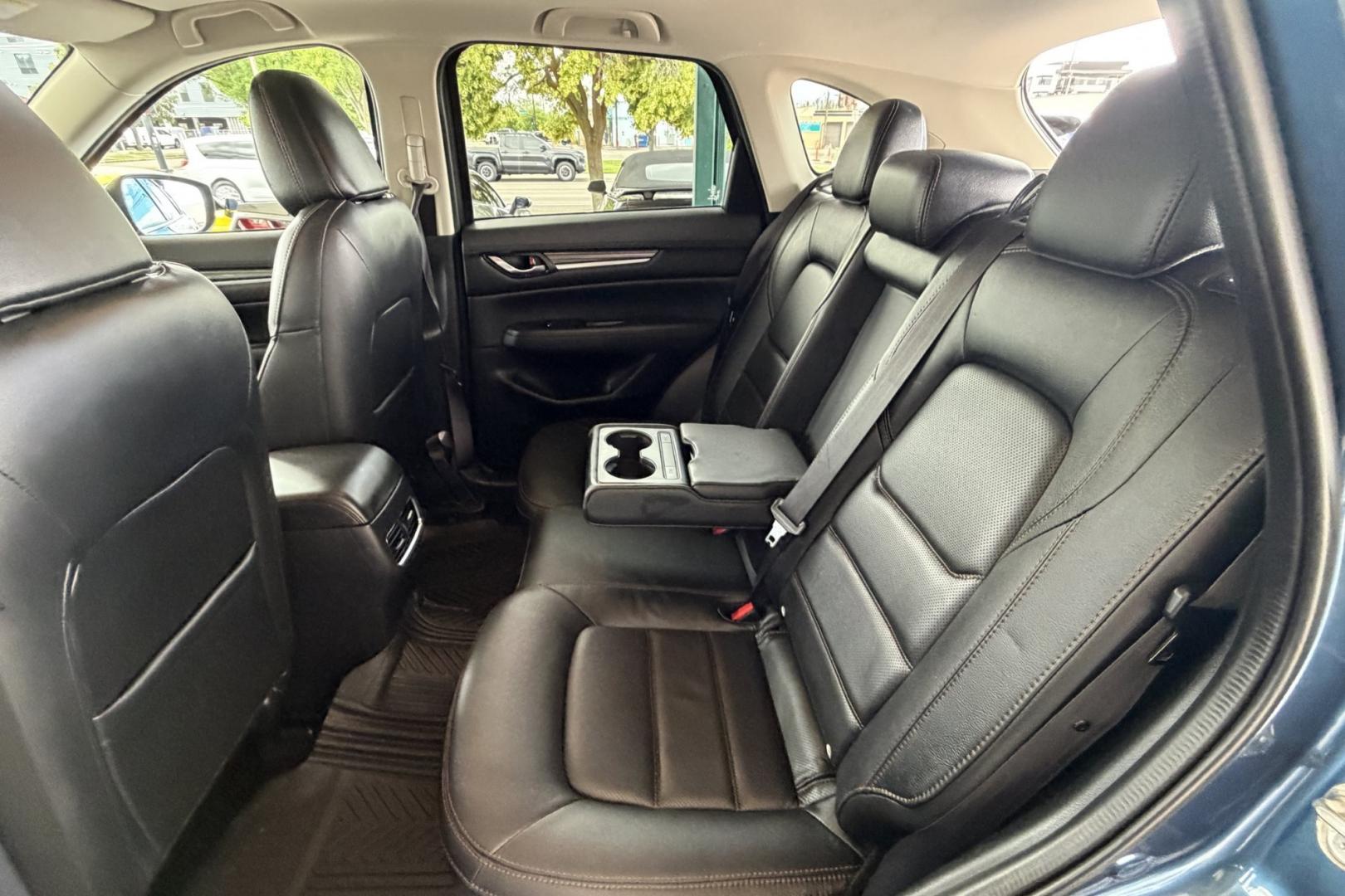 2019 Eternal Blue Mica /Black Mazda CX-5 Grand Touring (JM3KFBDM5K1) with an 4 Cyl 2.5 Liter engine, Automatic 6 Speed transmission, located at 2304 W. Main St., Boise, ID, 83702, (208) 342-7777, 43.622105, -116.218658 - GT Premium Package! All Wheel Drive! Apple Car Play/Android Auto! Clean Car! - Photo#11