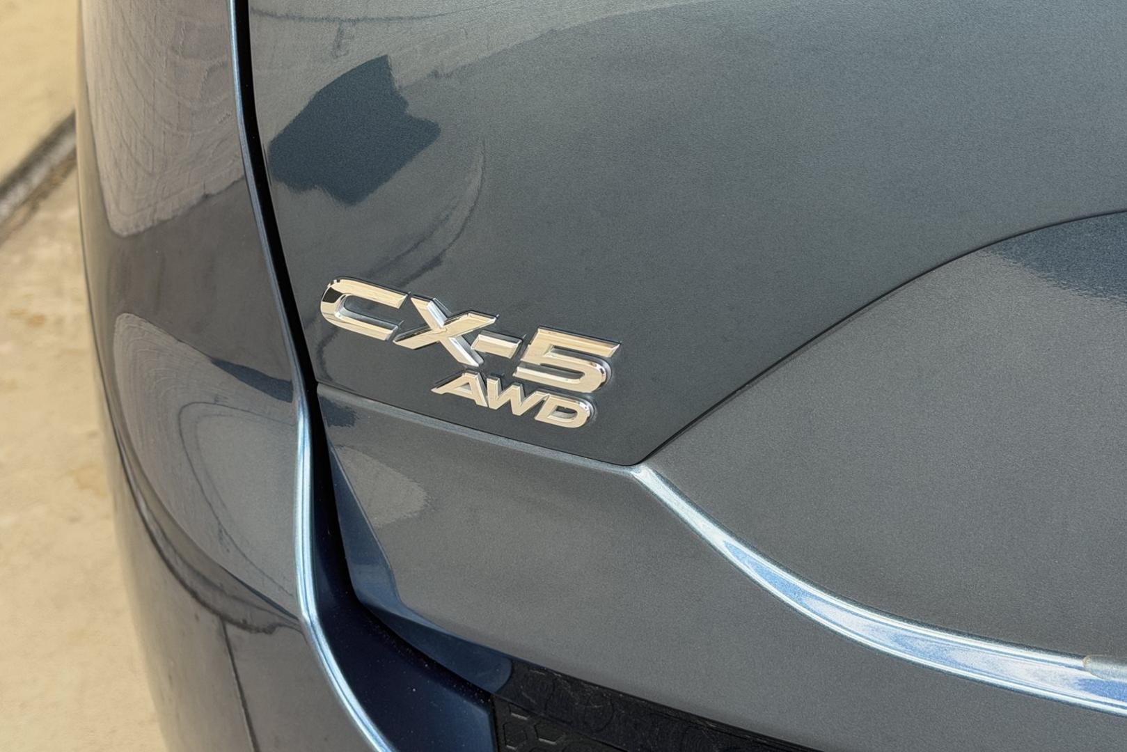 2019 Eternal Blue Mica /Black Mazda CX-5 Grand Touring (JM3KFBDM5K1) with an 4 Cyl 2.5 Liter engine, Automatic 6 Speed transmission, located at 2304 W. Main St., Boise, ID, 83702, (208) 342-7777, 43.622105, -116.218658 - GT Premium Package! All Wheel Drive! Apple Car Play/Android Auto! Clean Car! - Photo#26