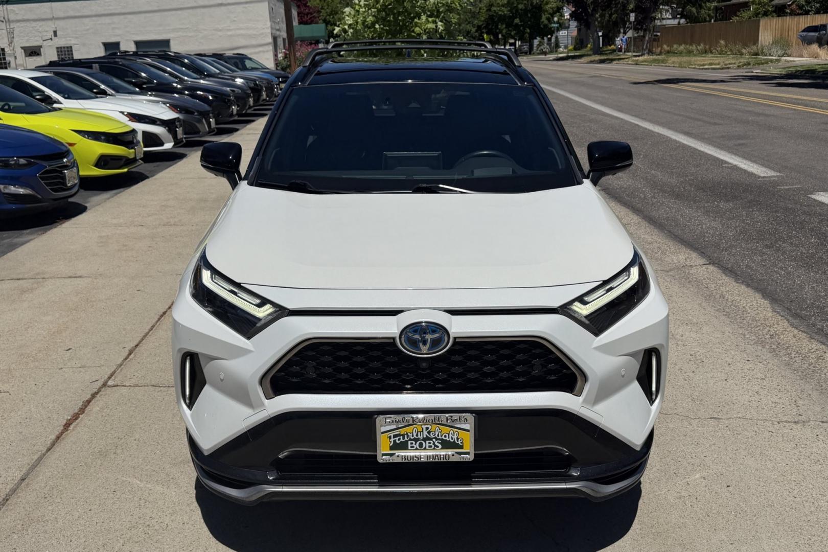 2022 Blizzard Pearl /Black Toyota RAV4 Prime XSE (JTMFB3FV8ND) with an 4 Cyl 2.5 Liter Plug In Hybrid engine, Automatic transmission, located at 2304 W. Main St., Boise, ID, 83702, (208) 342-7777, 43.622105, -116.218658 - Loaded With Safety And Comfort! Hard To Find! Great To Own!- Photo#4