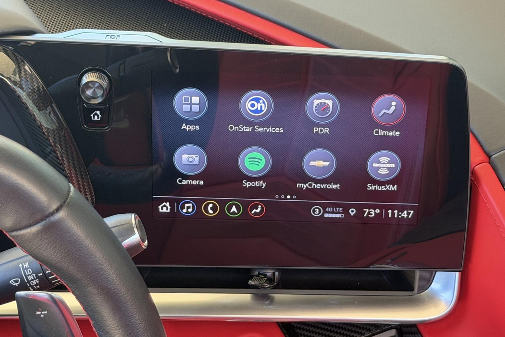 2021 Black /Adrenaline Red Chevrolet Corvette Stingray Convertible 3LT Z51 (1G1YC3D44M5) with an V8 6.2 Liter engine, Automatic 8 Speed transmission, located at 2304 W. Main St., Boise, ID, 83702, (208) 342-7777, 43.622105, -116.218658 - Highly Optioned And Beautiful!- Photo#13