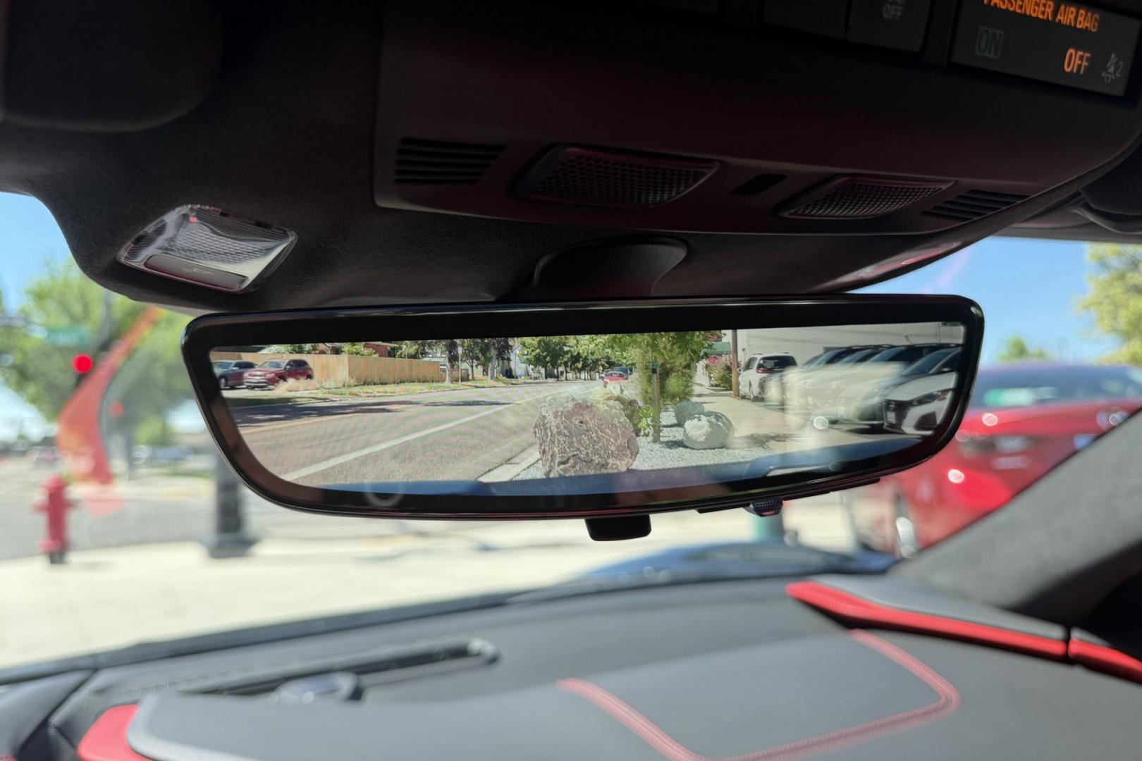 2021 Black /Adrenaline Red Chevrolet Corvette Stingray Convertible 3LT Z51 (1G1YC3D44M5) with an V8 6.2 Liter engine, Automatic 8 Speed transmission, located at 2304 W. Main St., Boise, ID, 83702, (208) 342-7777, 43.622105, -116.218658 - Highly Optioned And Beautiful!- Photo#28