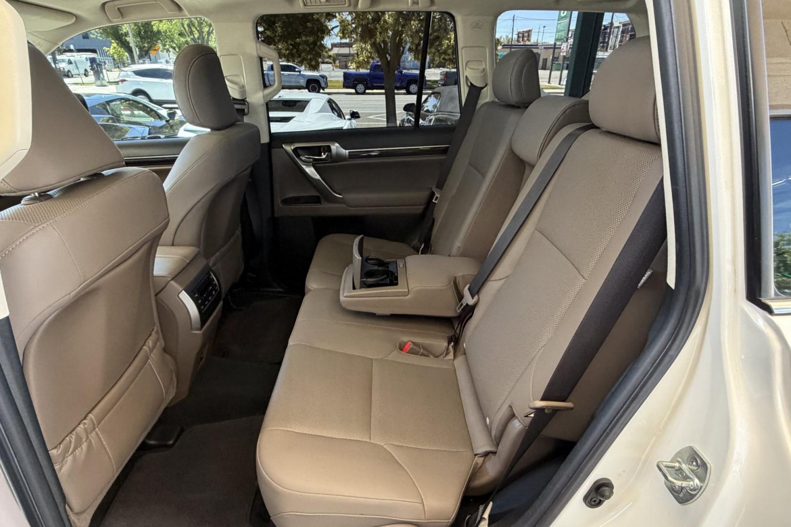 2023 Eminent White Pearl /Sepia Lexus GX 460 Premium Package (JTJAM7BX6P5) with an V8 4.6 Liter engine, Automatic 6 Speed transmission, located at 2304 W. Main St., Boise, ID, 83702, (208) 342-7777, 43.622105, -116.218658 - Clean And Ready To Go!- Photo#15