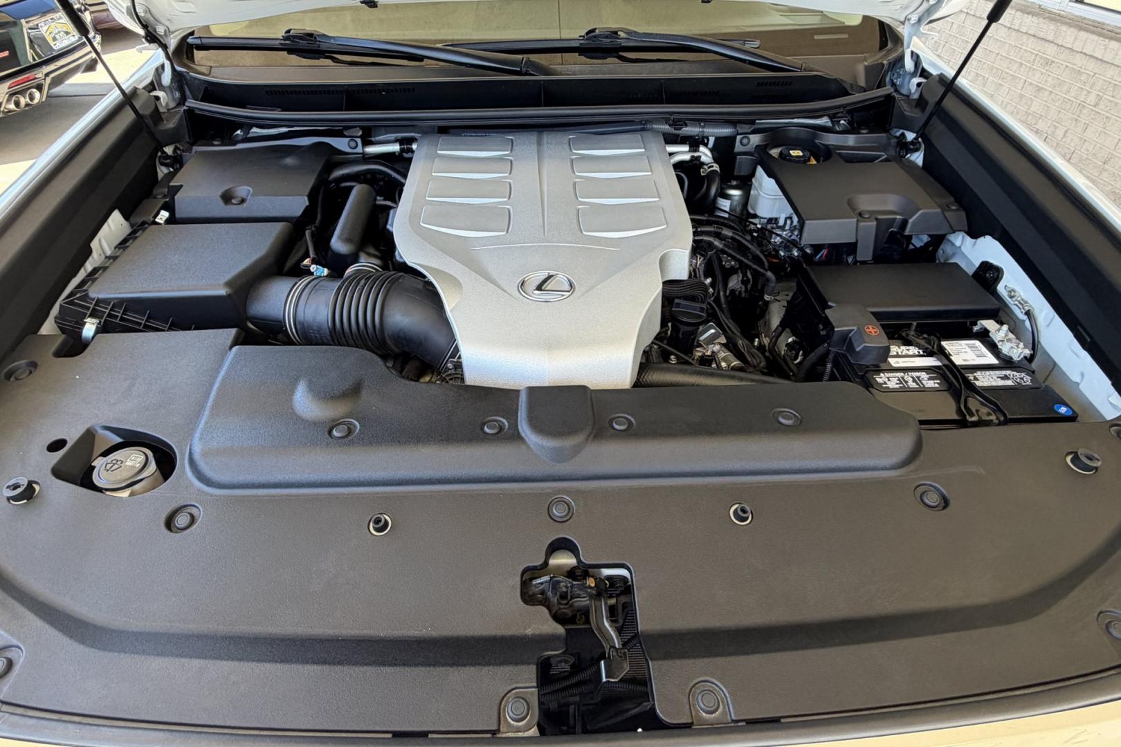 2023 Eminent White Pearl /Sepia Lexus GX 460 Premium Package (JTJAM7BX6P5) with an V8 4.6 Liter engine, Automatic 6 Speed transmission, located at 2304 W. Main St., Boise, ID, 83702, (208) 342-7777, 43.622105, -116.218658 - Clean And Ready To Go!- Photo#20