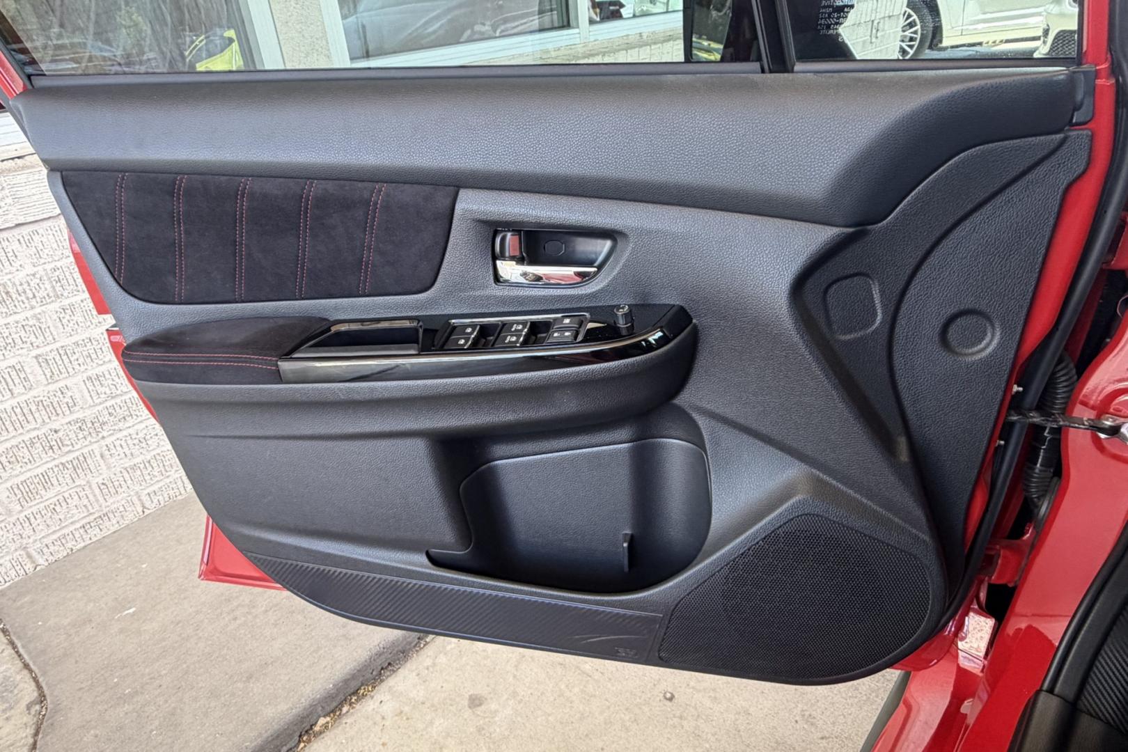 2018 Pure Red /Black/Red Subaru WRX STi (JF1VA2N67J9) with an H4 2.5 Liter Turbo engine, 6 Speed transmission, located at 2304 W. Main St., Boise, ID, 83702, (208) 342-7777, 43.622105, -116.218658 - Stunning WRX STi !- Photo#5