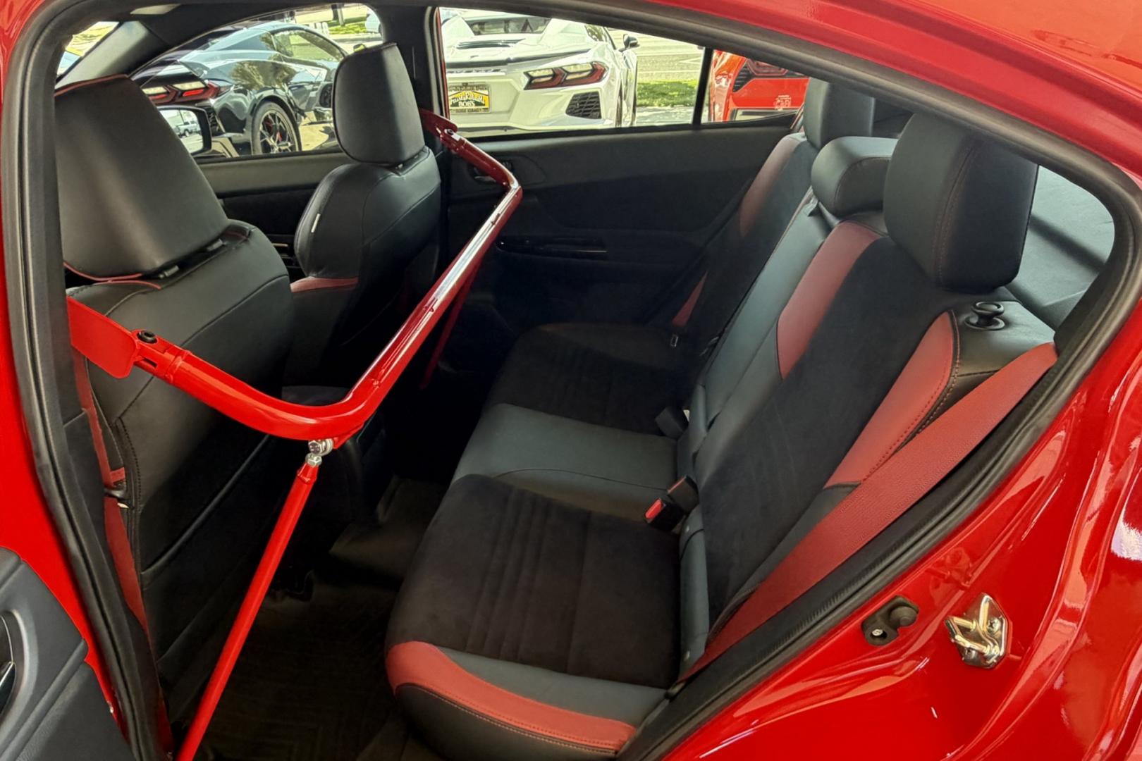 2018 Pure Red /Black/Red Subaru WRX STi (JF1VA2N67J9) with an H4 2.5 Liter Turbo engine, 6 Speed transmission, located at 2304 W. Main St., Boise, ID, 83702, (208) 342-7777, 43.622105, -116.218658 - Stunning WRX STi !- Photo#13