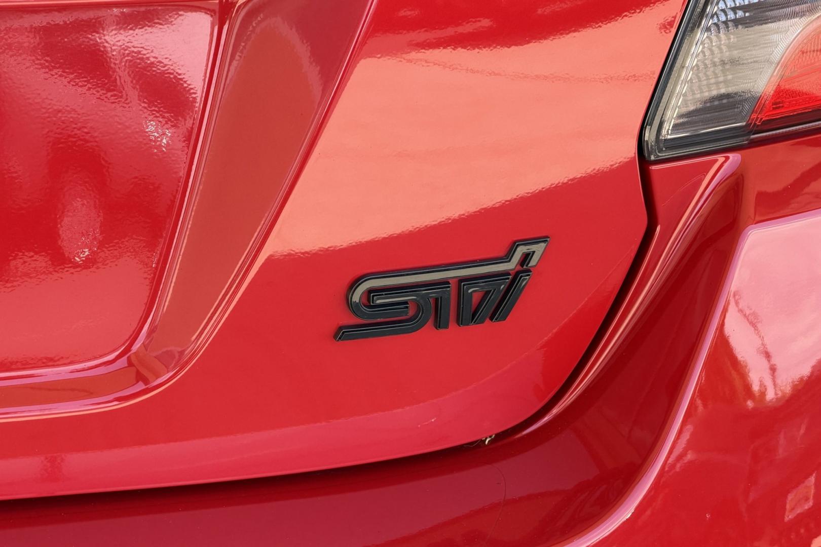 2018 Pure Red /Black/Red Subaru WRX STi (JF1VA2N67J9) with an H4 2.5 Liter Turbo engine, 6 Speed transmission, located at 2304 W. Main St., Boise, ID, 83702, (208) 342-7777, 43.622105, -116.218658 - Stunning WRX STi !- Photo#25