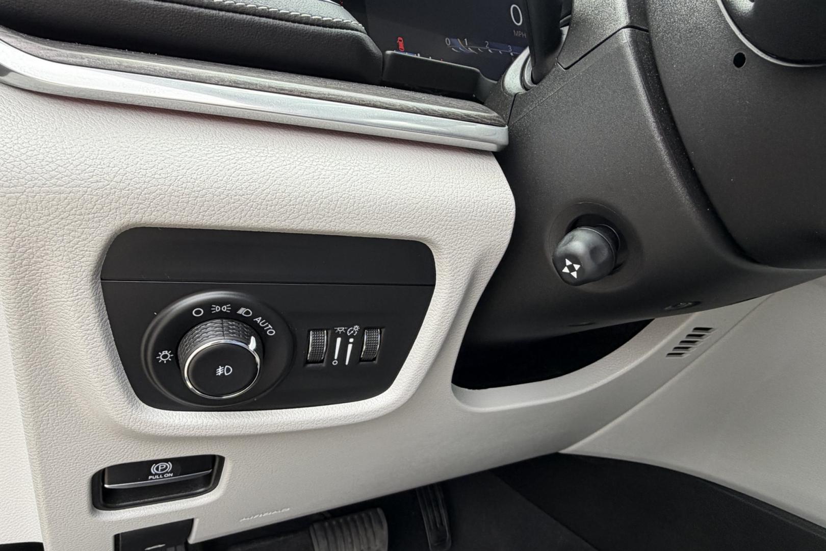 2023 Velvet Red Pearl /Gray Jeep Grand Cherokee L Overland (1C4RJKDGXP8) with an V6 3.6 Liter engine, Automatic 8 Speed transmission, located at 2304 W. Main St., Boise, ID, 83702, (208) 342-7777, 43.622105, -116.218658 - New Tires! Highly Optioned With Comfort, Safety And Power!- Photo#9