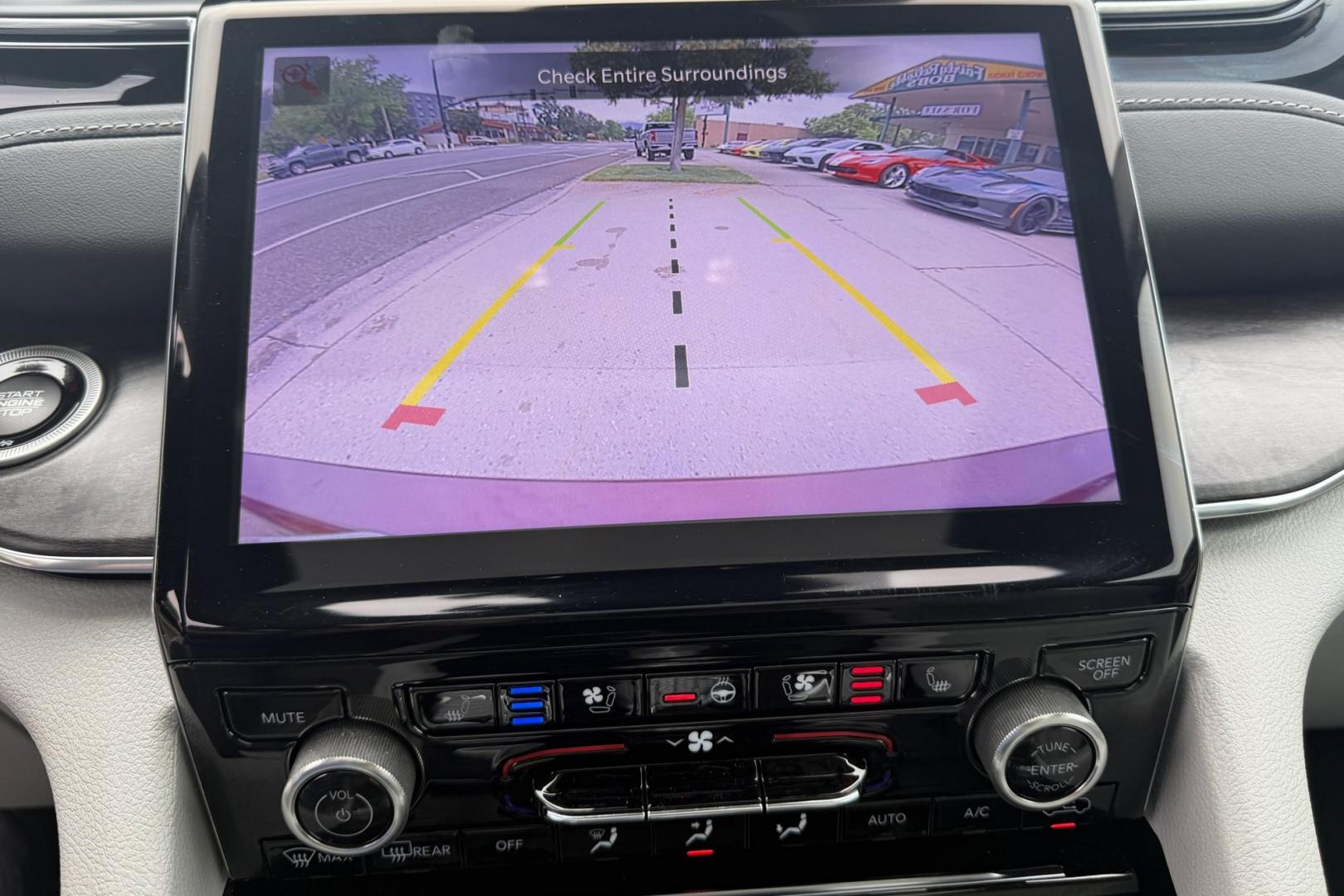 2023 Velvet Red Pearl /Gray Jeep Grand Cherokee L Overland (1C4RJKDGXP8) with an V6 3.6 Liter engine, Automatic 8 Speed transmission, located at 2304 W. Main St., Boise, ID, 83702, (208) 342-7777, 43.622105, -116.218658 - New Tires! Highly Optioned With Comfort, Safety And Power!- Photo#13