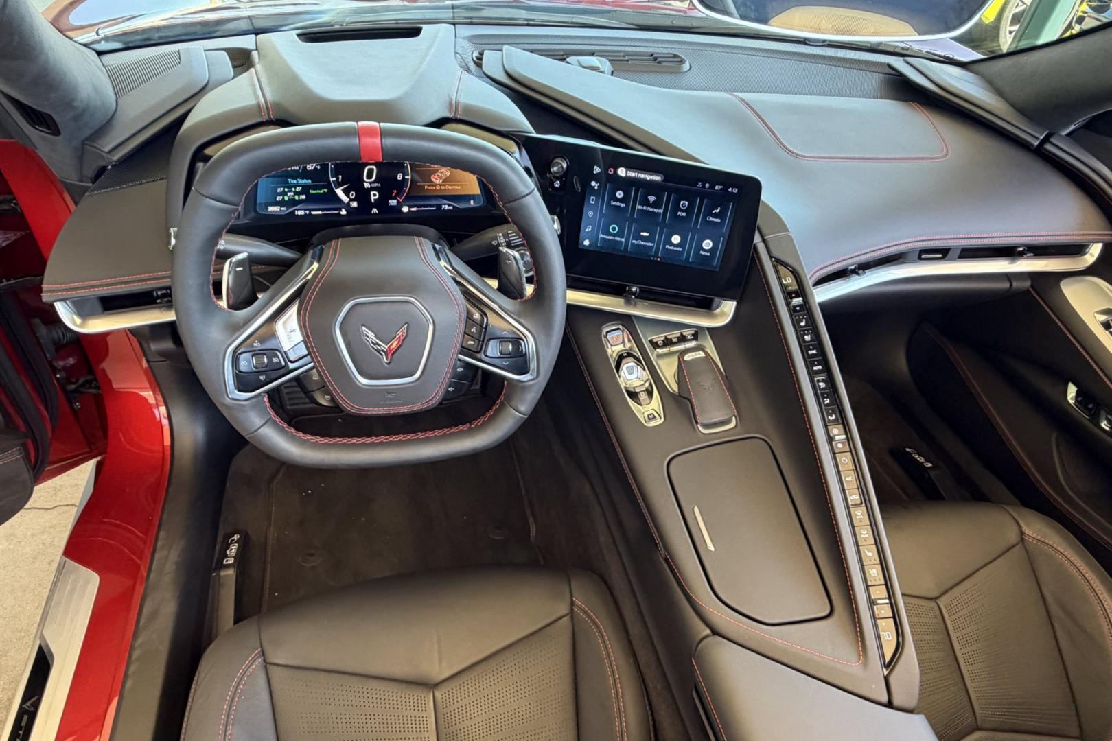 2024 Red Mist /Jet Black Chevrolet Corvette Stingray 3LT Z51 (1G1YC3D4XR5) with an V8 6.2 Liter engine, Automatic 8 Speed transmission, located at 2304 W. Main St., Boise, ID, 83702, (208) 342-7777, 43.622105, -116.218658 - A Lot Of Remaining Factory! Stunning Red Mist Metallic C8!- Photo#12