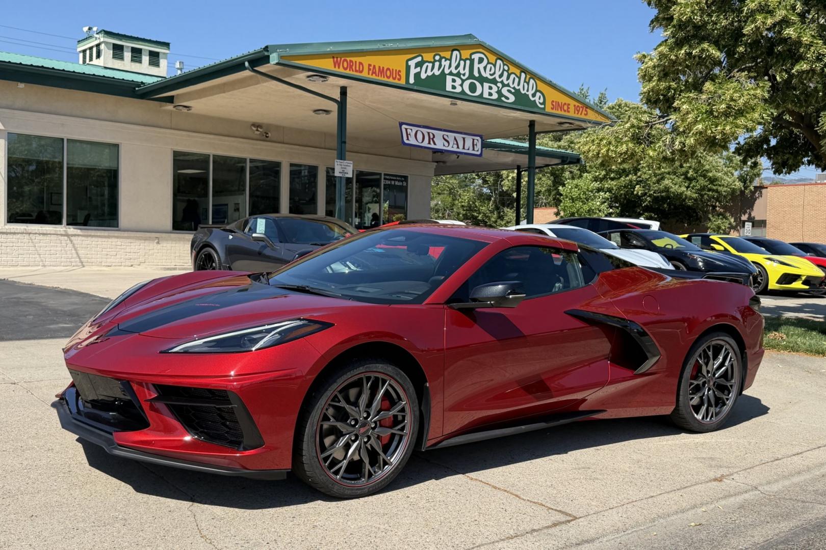 2024 Red Mist /Jet Black Chevrolet Corvette Stingray 3LT Z51 (1G1YC3D4XR5) with an V8 6.2 Liter engine, Automatic 8 Speed transmission, located at 2304 W. Main St., Boise, ID, 83702, (208) 342-7777, 43.622105, -116.218658 - A Lot Of Remaining Factory! Stunning Red Mist Metallic C8!- Photo#26