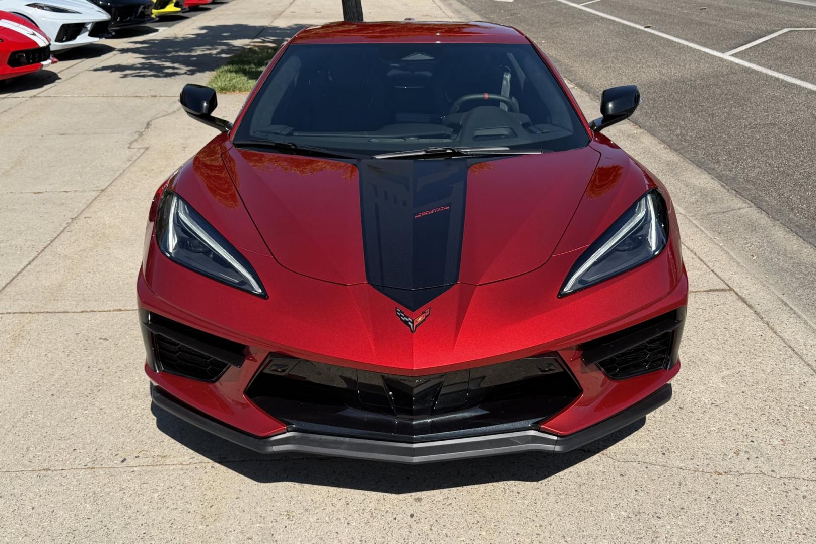 2024 Red Mist /Jet Black Chevrolet Corvette Stingray 3LT Z51 (1G1YC3D4XR5) with an V8 6.2 Liter engine, Automatic 8 Speed transmission, located at 2304 W. Main St., Boise, ID, 83702, (208) 342-7777, 43.622105, -116.218658 - A Lot Of Remaining Factory! Stunning Red Mist Metallic C8!- Photo#29