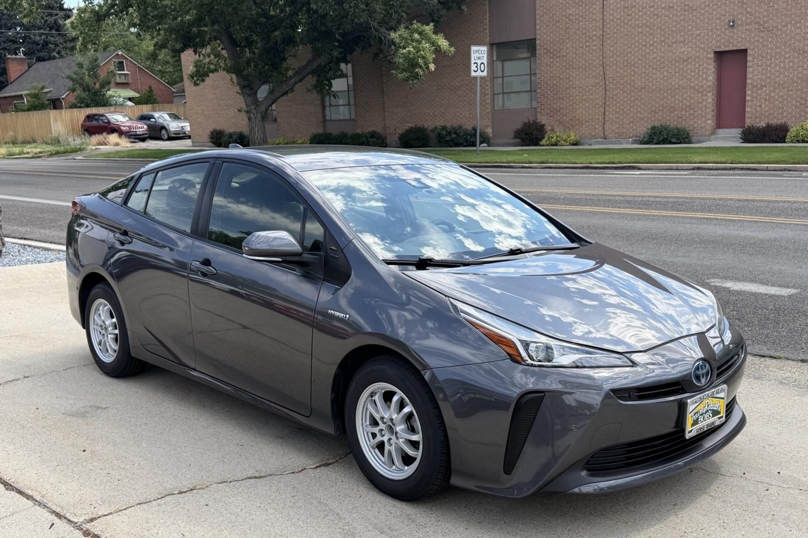 2022 Magnetite Gray Metallic /Black Toyota Prius LE (JTDKAMFU8N3) with an 4 Cyl 1.8 Liter engine, Automatic transmission, located at 2304 W. Main St., Boise, ID, 83702, (208) 342-7777, 43.622105, -116.218658 - New Tires! Great Fuel Economy! Ready To Go!- Photo#2