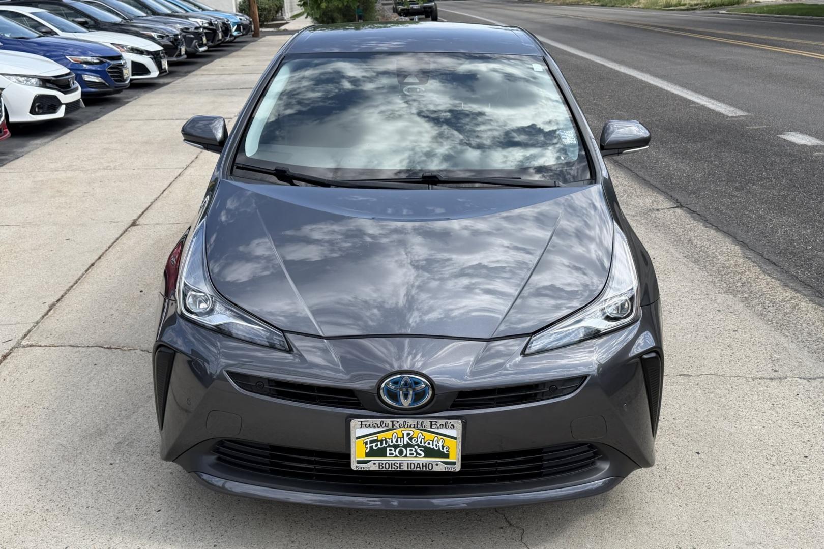 2022 Magnetite Gray Metallic /Black Toyota Prius LE (JTDKAMFU8N3) with an 4 Cyl 1.8 Liter engine, Automatic transmission, located at 2304 W. Main St., Boise, ID, 83702, (208) 342-7777, 43.622105, -116.218658 - New Tires! Great Fuel Economy! Ready To Go!- Photo#3
