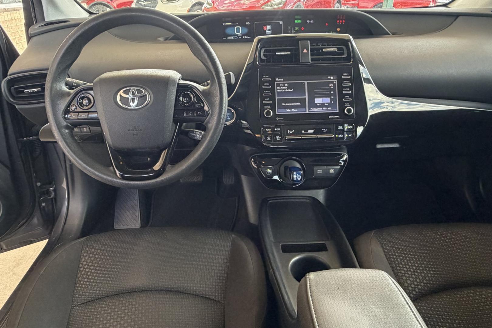 2022 Magnetite Gray Metallic /Black Toyota Prius LE (JTDKAMFU8N3) with an 4 Cyl 1.8 Liter engine, Automatic transmission, located at 2304 W. Main St., Boise, ID, 83702, (208) 342-7777, 43.622105, -116.218658 - New Tires! Great Fuel Economy! Ready To Go!- Photo#12
