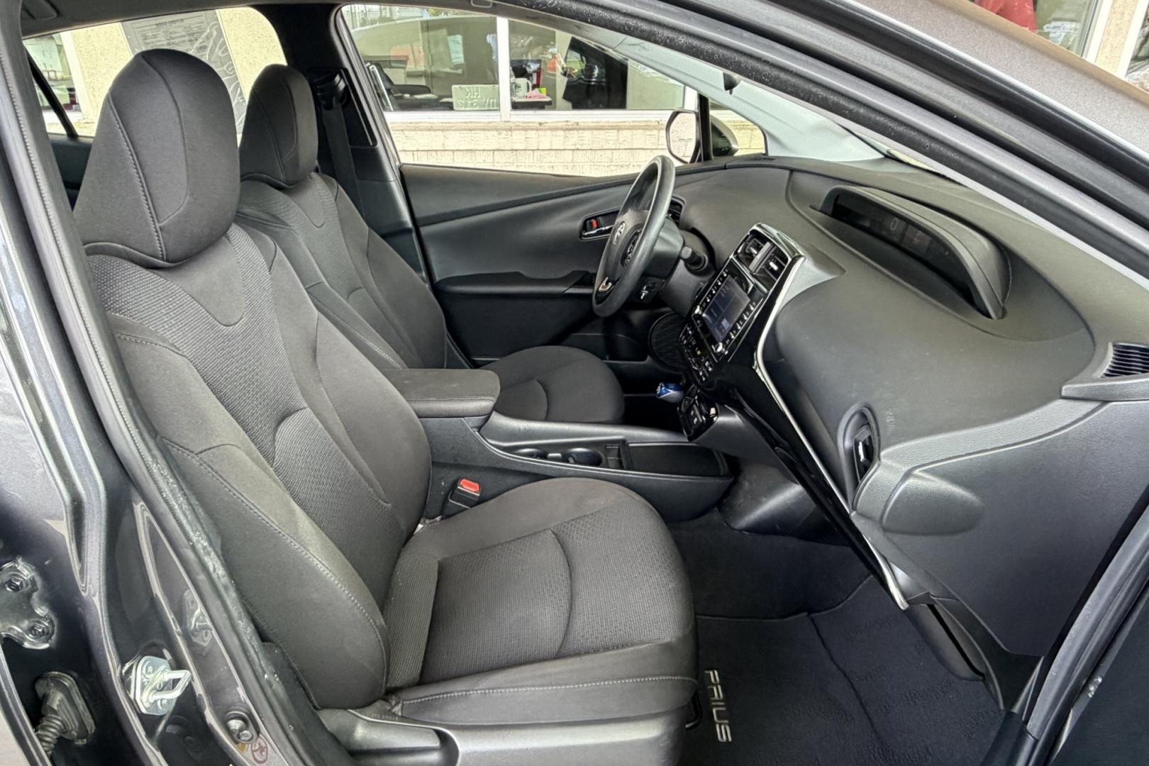 2022 Magnetite Gray Metallic /Black Toyota Prius LE (JTDKAMFU8N3) with an 4 Cyl 1.8 Liter engine, Automatic transmission, located at 2304 W. Main St., Boise, ID, 83702, (208) 342-7777, 43.622105, -116.218658 - New Tires! Great Fuel Economy! Ready To Go!- Photo#18