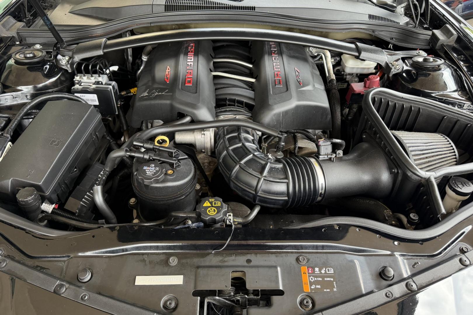 2014 Black /Black Chevrolet Camaro Z/28 (2G1FS1EE3E9) with an V8 7.0 Liter LS7 engine, 6 Speed Manual transmission, located at 2304 W. Main St., Boise, ID, 83702, (208) 342-7777, 43.622105, -116.218658 - The 2014 Chevrolet Camaro Z/28 is a track-focused, bare-bones supercar-killer. Powered by a 505-hp 7.0-liter LS7 V8. Raw, analog performance, Multimatic DSSV dampers, massive carbon-ceramic brakes, and extreme grip. This is a drivers car!- Photo#9