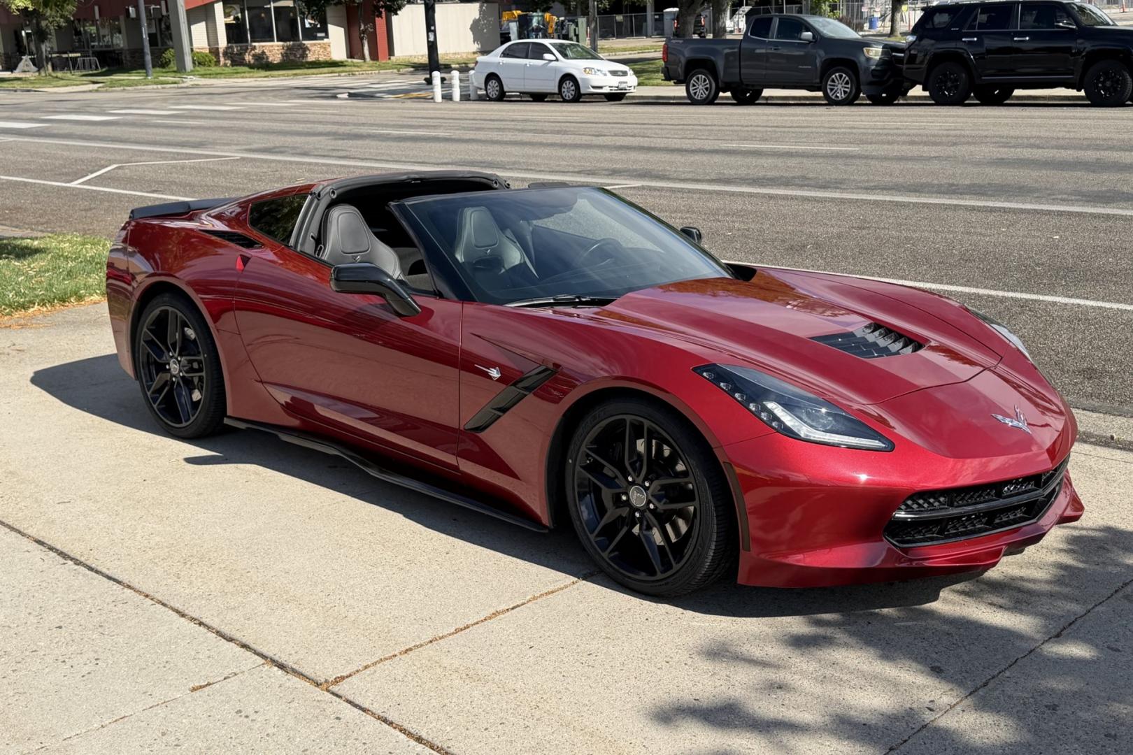 2014 Crystal Red /Jet Black Chevrolet Corvette Stingray 2LT Z51 (1G1YJ2D7XE5) with an V8 6.2 Liter engine, 7 Speed transmission, located at 2304 W. Main St., Boise, ID, 83702, (208) 342-7777, 43.622105, -116.218658 - 2LT Z51 7 Speed! Stunning And Ready To Go!- Photo#2