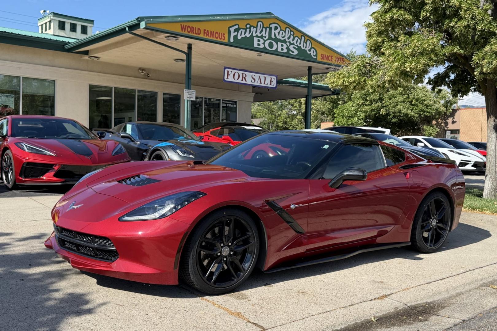 2014 Crystal Red /Jet Black Chevrolet Corvette Stingray 2LT Z51 (1G1YJ2D7XE5) with an V8 6.2 Liter engine, 7 Speed transmission, located at 2304 W. Main St., Boise, ID, 83702, (208) 342-7777, 43.622105, -116.218658 - 2LT Z51 7 Speed! Stunning And Ready To Go!- Photo#19