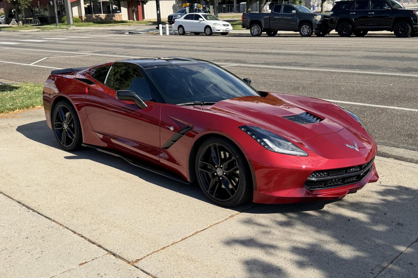 2014 Crystal Red /Jet Black Chevrolet Corvette Stingray 2LT Z51 (1G1YJ2D7XE5) with an V8 6.2 Liter engine, 7 Speed transmission, located at 2304 W. Main St., Boise, ID, 83702, (208) 342-7777, 43.622105, -116.218658 - 2LT Z51 7 Speed! Stunning And Ready To Go!- Photo#21