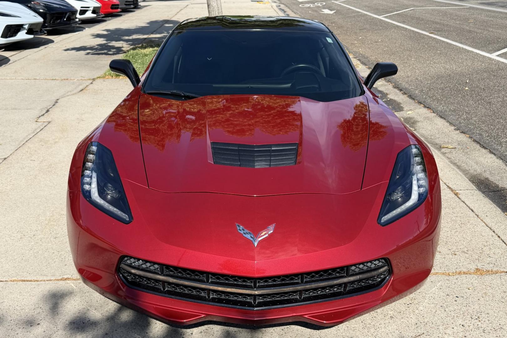 2014 Crystal Red /Jet Black Chevrolet Corvette Stingray 2LT Z51 (1G1YJ2D7XE5) with an V8 6.2 Liter engine, 7 Speed transmission, located at 2304 W. Main St., Boise, ID, 83702, (208) 342-7777, 43.622105, -116.218658 - 2LT Z51 7 Speed! Stunning And Ready To Go!- Photo#22