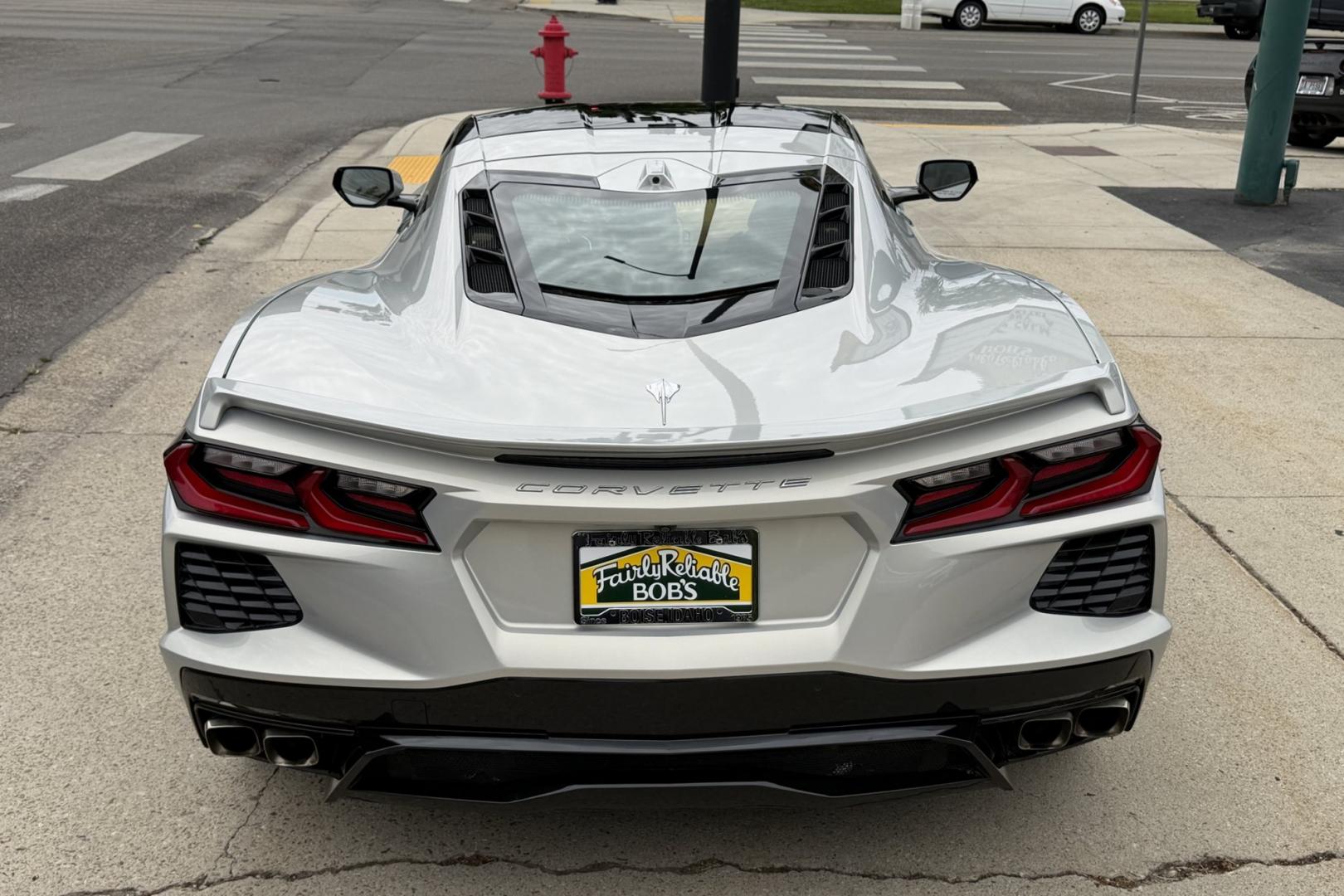 2023 Silver Flare Metallic /Natural Dipped Chevrolet Corvette Stingray 3LT Z51 (1G1YC2D48P5) with an V8 6.2 Liter engine, Automatic 8 Speed transmission, located at 2304 W. Main St., Boise, ID, 83702, (208) 342-7777, 43.622105, -116.218658 - Rare Silver Flare Metallic! 3LT Z51 w/ Lift!- Photo#30