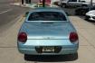 2002 Thunderbird Blue /Thunderbird Blue Ford Thunderbird Deluxe (1FAHP60A22Y) with an V8 3.9 Liter engine, Automatic transmission, located at 2304 W. Main St., Boise, ID, 83702, (208) 342-7777, 43.622105, -116.218658 - Stunning And Rare Color Combination! Hardtop And Power Convertible Soft Top!- Photo#1